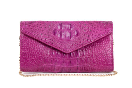Túi xách da cá sấu T246G Clutch Envelope