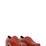 Giày da cá sấu GI5000 Carter X Nâu Đỏ