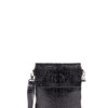 T30A Cooper Black Crocodile Leather Crossbody Bag for Men
