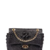 Túi xách da cá sấu T169 Classic Bag Đen