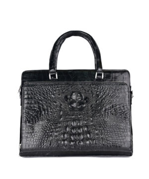 Túi xách da cá sấu C10 Classic Lucas Briefcase