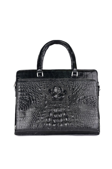 Túi xách da cá sấu C10 Classic Lucas Briefcase