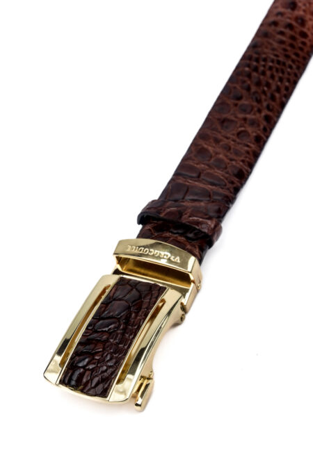Ремень из кожи крокодила NI.1300 Basic 1300 Belt - Image 3