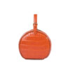 Túi xách da cá sấu nữ Valeria Round Bag Cam