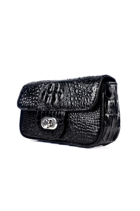 Túi xách da cá sấu T201G Sophia Mini Bag - Ảnh 3