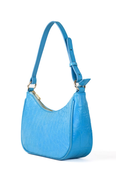 Túi xách da cá sấu T203TR Ginnh Hobo Bag - Ảnh 2