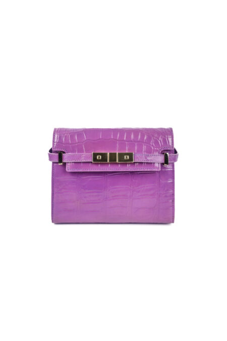 Crocodile leather handbag T214TRON.2 Alani bag