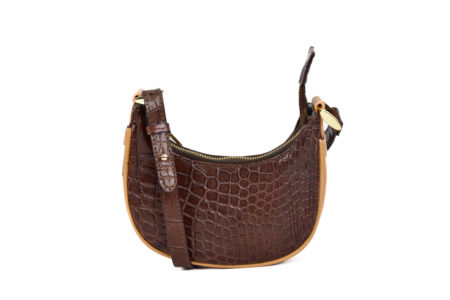 Túi xách da cá sấu T223 Shoulder Bag Leilani - Hình ảnh 3