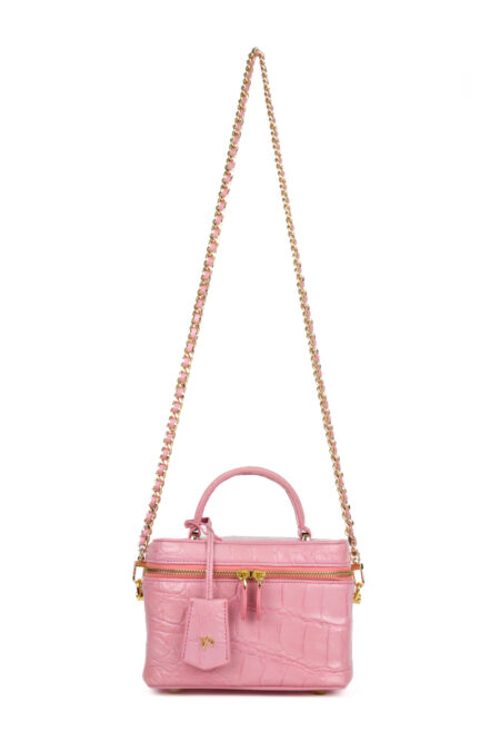Túi xách da cá sấu T231TR Vanity Case - Hình ảnh 5