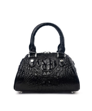 T235G Top Handle Bag Zoey Crocodile Leather Handbag