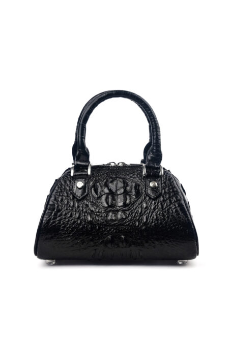 T235G Top Handle Bag Zoey Crocodile Leather Handbag
