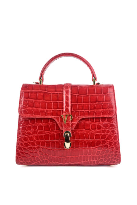 Túi xách da cá sấu T236B.KINH Top Handle Bag Ailany
