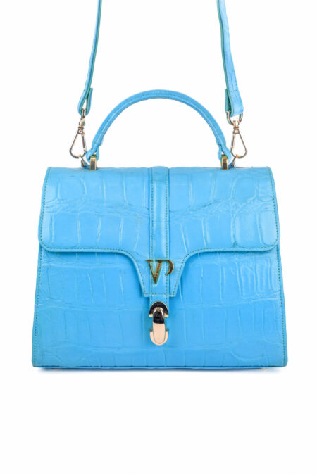 Túi xách da cá sấu T236TRON.2 Top Handle Bag Ailany - Ảnh 5