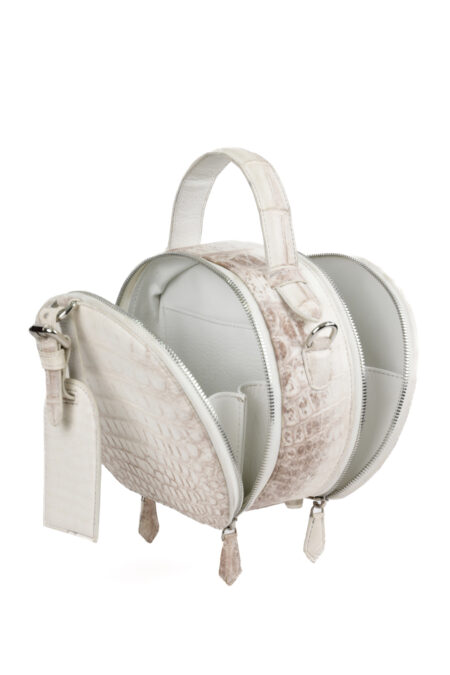 Túi xách da cá sấu T242B.TANG Lainey Round Bag - Ảnh 3