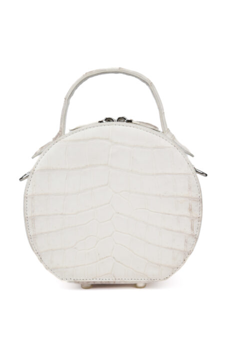Túi xách da cá sấu T242B.TANG Lainey Round Bag - Ảnh 4