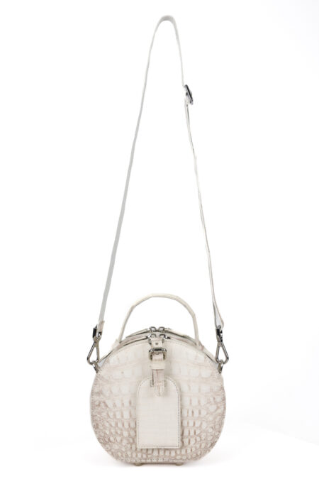 Túi xách da cá sấu T242B.TANG Lainey Round Bag - Ảnh 5