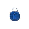 T242TRAN Round bag Lainey python leather handbag