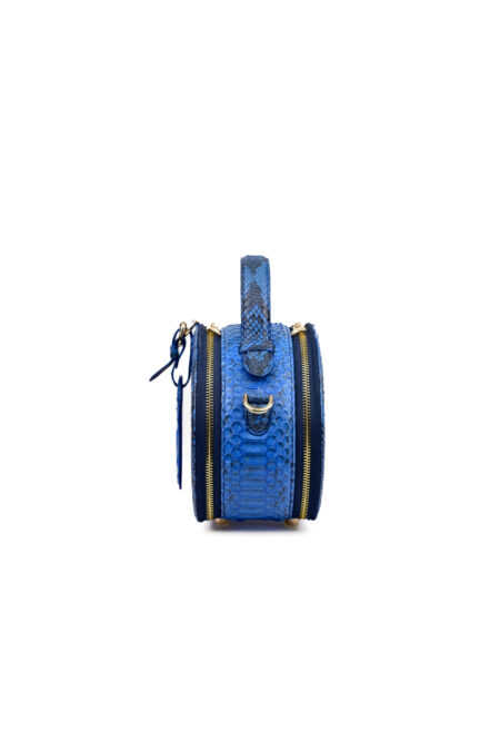 Túi xách da trăn T242TRAN Round bag Lainey - Ảnh 4