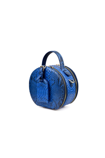 Túi xách da trăn T242TRAN Round bag Lainey - Ảnh 5