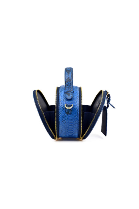Túi xách da trăn T242TRAN Round bag Lainey - Ảnh 6