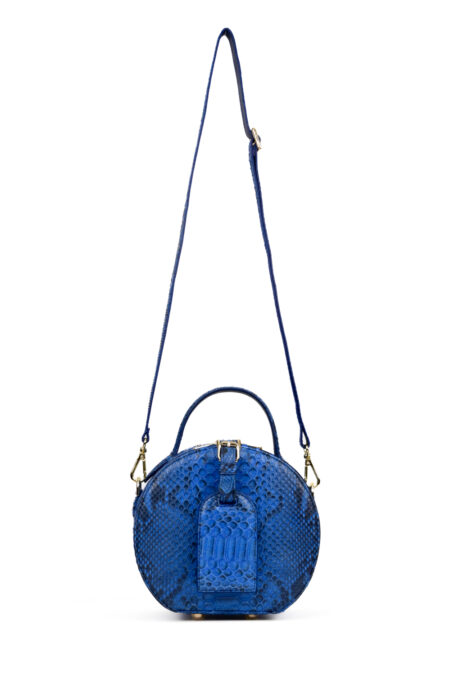 Túi xách da trăn T242TRAN Round bag Lainey - Hình ảnh 8