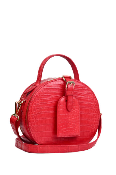 Túi xách da cá T242TR RoundBag Lainey - Hình ảnh 3