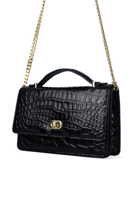 Túi xách da cá sấu T243TRON Bag Kamila - Hình ảnh 4