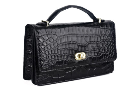 Túi xách da cá sấu T243TRON Bag Kamila - Hình ảnh 2