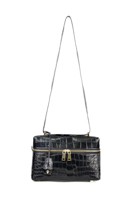 Túi xách da cá sấu T245 TRON Shoulder Bag Leia - Hình ảnh 5