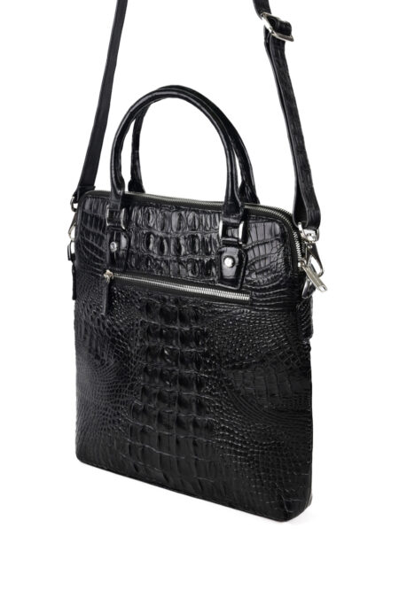 Túi xách da cá sấu T45 Jack Crossbody Bag - Ảnh 4