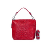 Túi xách da cá sấu Ava Top handle Bag Đỏ