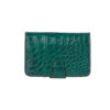 Ví da cá sấu nữ V24 VERA WALLET Xanh Rêu