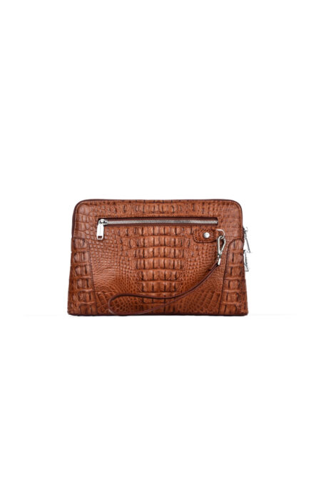 Мужской клатч Jacob Portfolio C19 из крокодиловой кожи - Image 2