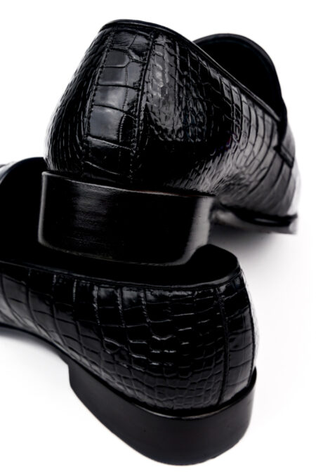 Туфли из кожи крокодила GI.5000.NC Harvey Crox Shoes - Image 4