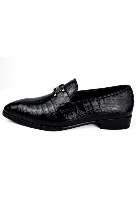 Туфли из кожи крокодила GI.5000.NC Harvey Crox Shoes - Image 3