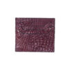 Card da cá sấu SARA X Card case tím