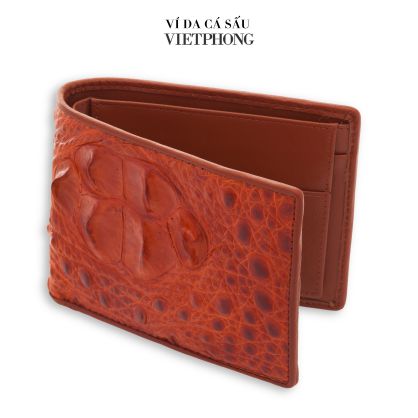 Crocodile leather wallets