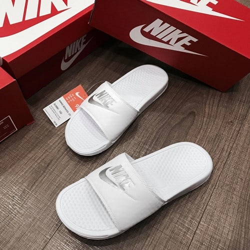 Cách phân biệt Dép Nike thật giả Fake Real