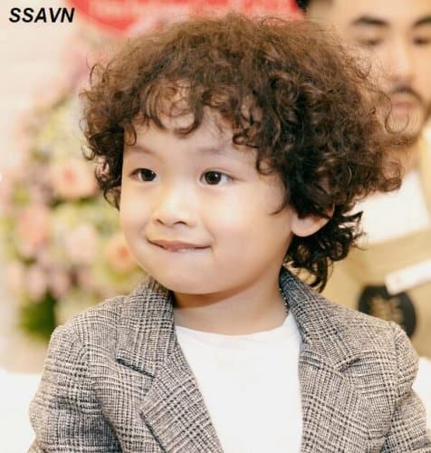 Kiểu tóc bé trai Hàn Quốc