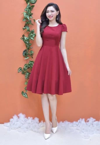 Váy liền xếp ly hàng thiết kế cao cấp  Shopee Việt Nam